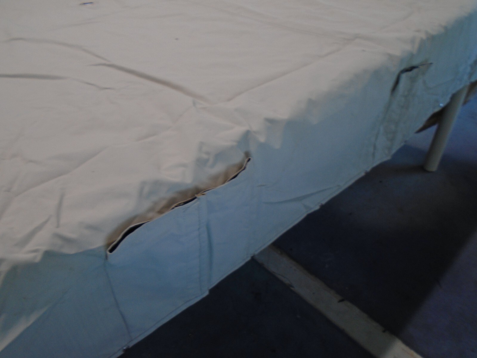 SUN TRACKER PARTY BARGE 24 SIGNATURE PONTOON COVER 35449-15 LIGHT SAND 2015 BOAT