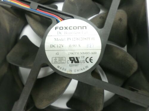 Foxconn PV123812DSPF01 120mm x 38mm Fan 12V 0.90A - Picture 2 of 4
