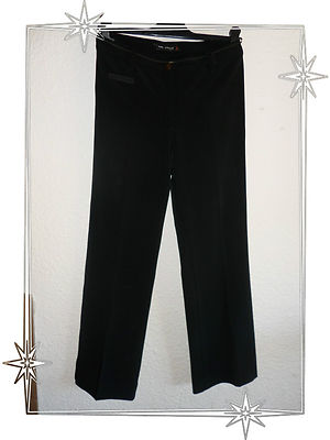 Pantalon Habillé Noir Stretch Cop Copine Modèle Cordi - Taille 36 - Occasion TBE