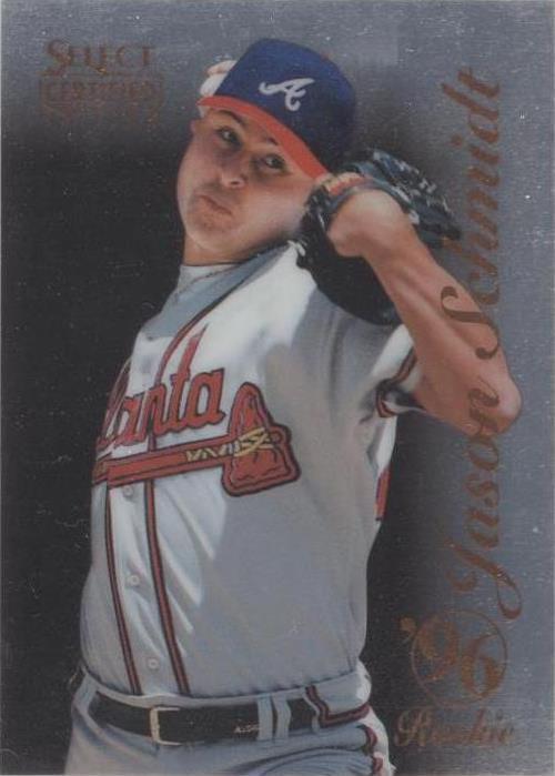 Jason Schmidt Baseball Atlanta Braves Sports Trading Cards for