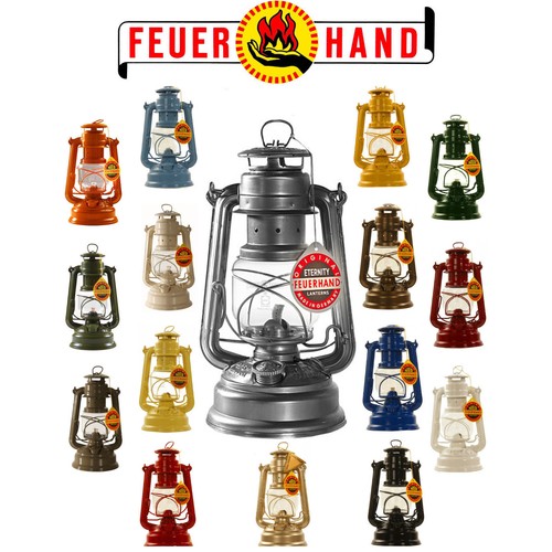 Original Feuerhand Hurricane Kerosene oil Camping outdoor Lantern lamp lighting  - Picture 1 of 25