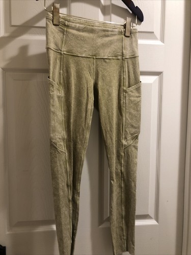 NWOT Lululemon fast free HR Tight 25 size:6 Ice Wash Hazel Green ICWZ - 第 1/8 張圖片