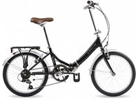 Brand Brompton Style Kingston Freedom Folding Bike - Inner City Black Brand Brompton Style Kingston Freedom Folding Bike - Inner City Black