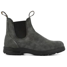 Blundstone 2055 Rustic Black Leather Chelsea Terrain Boots