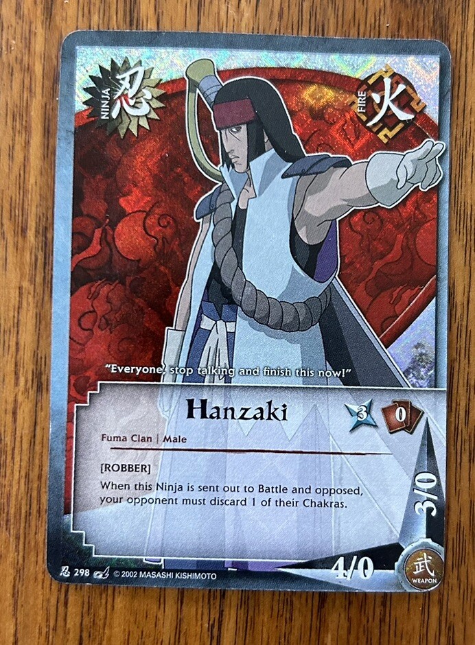 ナルトカード Naruto Uzumaki 25 NARUTO Card Game Trading Card 2004 BANDAI TCG