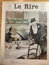 1904 LE RIRE  MAGAZINE WITH NOTED ARTISTS ~ ART NOUVEAU ~ IMPRESSIONISM