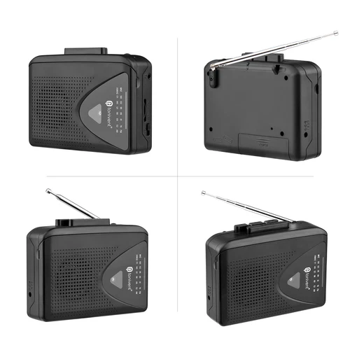 AM/FM Portable Pocket Radio and Voice Audio Personal Cassette Recorder Player - Picture 12 of 13