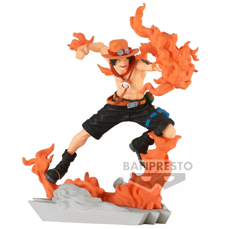 Banpresto One Piece Portgas D Ace 20th Anniversary Figure orange