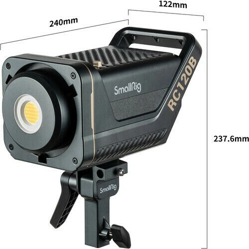 Luz de video LED bicolor SmallRig RC-120B 120W + placa de batería de montaje en V regalo Foto 4 de 4