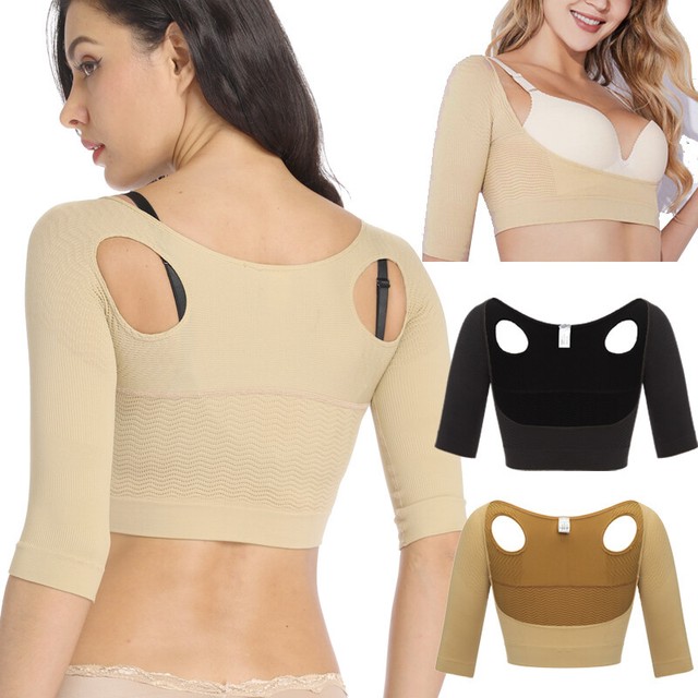 Women Bra Lifter Sleeves Arm Shaper Slim Body Compression Back Support