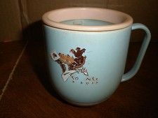 ORIGINAL 1950's Tommee Tippee Sippy Cup by Westland Plastic w/ Lid, Weighted