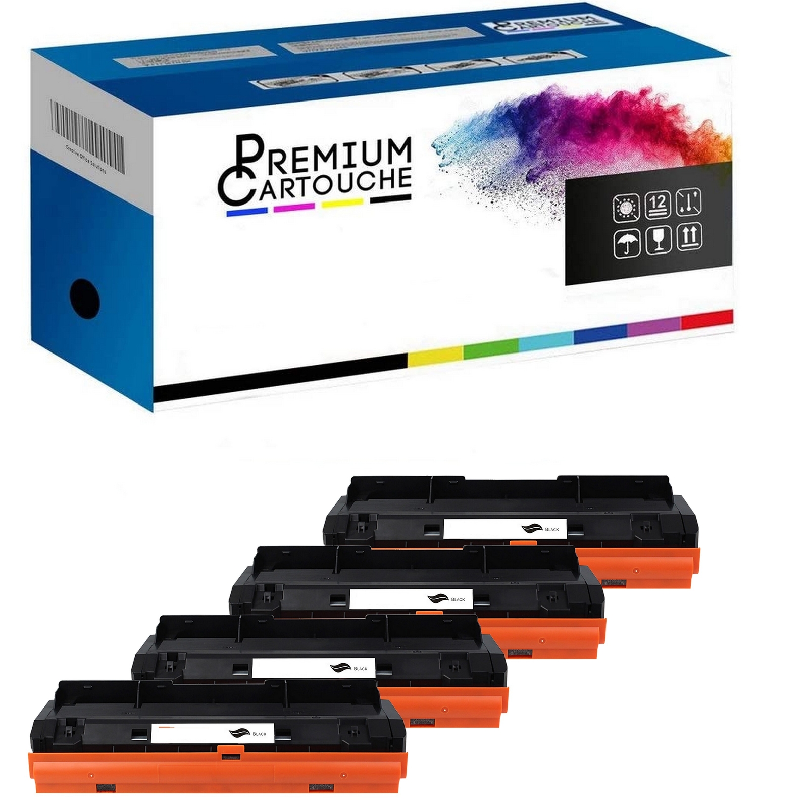 Cartouche MLT D116S noire pack de 4 pour imprimer les devoirs à la maison