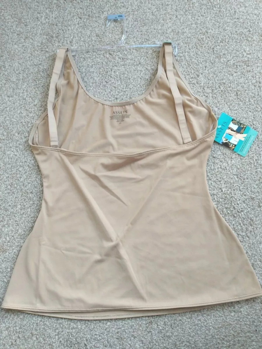 NEW SPANX WOMENS SHAPEWEAR ASSETS OPEN BUST CAMI IN NUDE SIZE 2XL