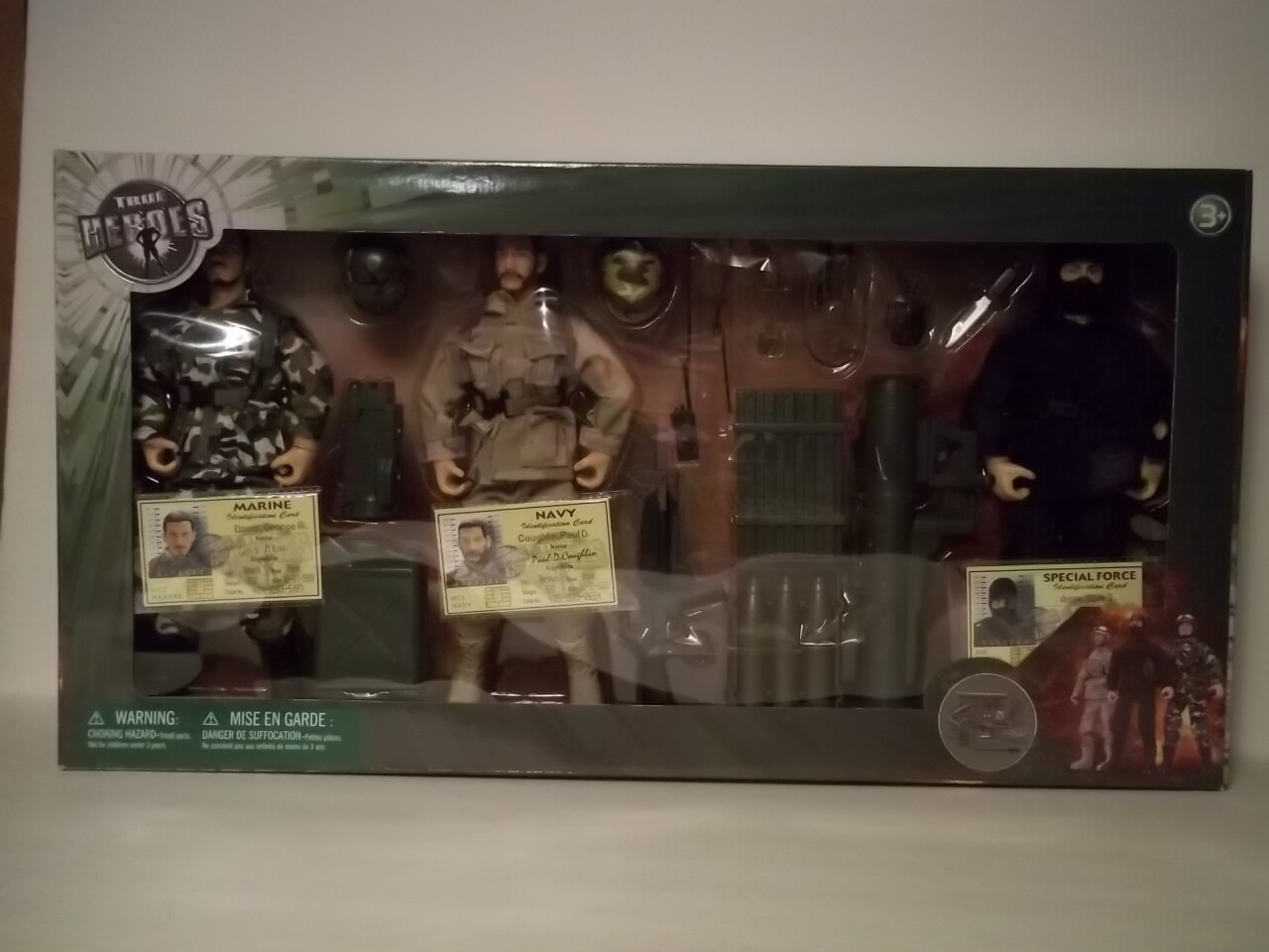 true heroes firefighter action figures