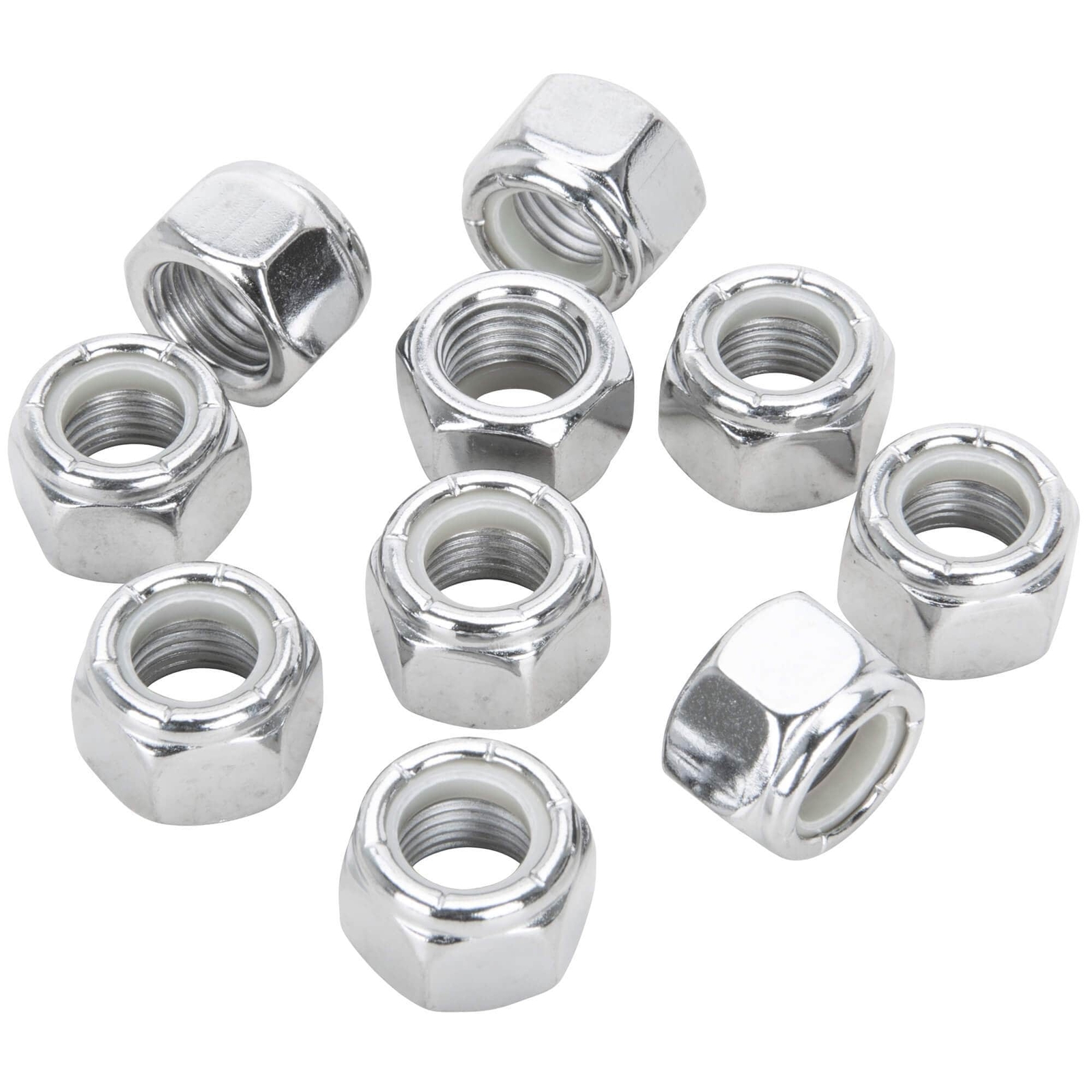 Colony NL 504 7 16 20 Chrome Nylon Insert Opening Large Release Sale 