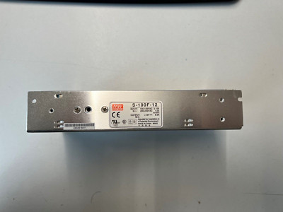 Schaltnetzteil MeanWell 12V 8,5A 102W - 199x98x38mm S-100F-12 -neu - 93207