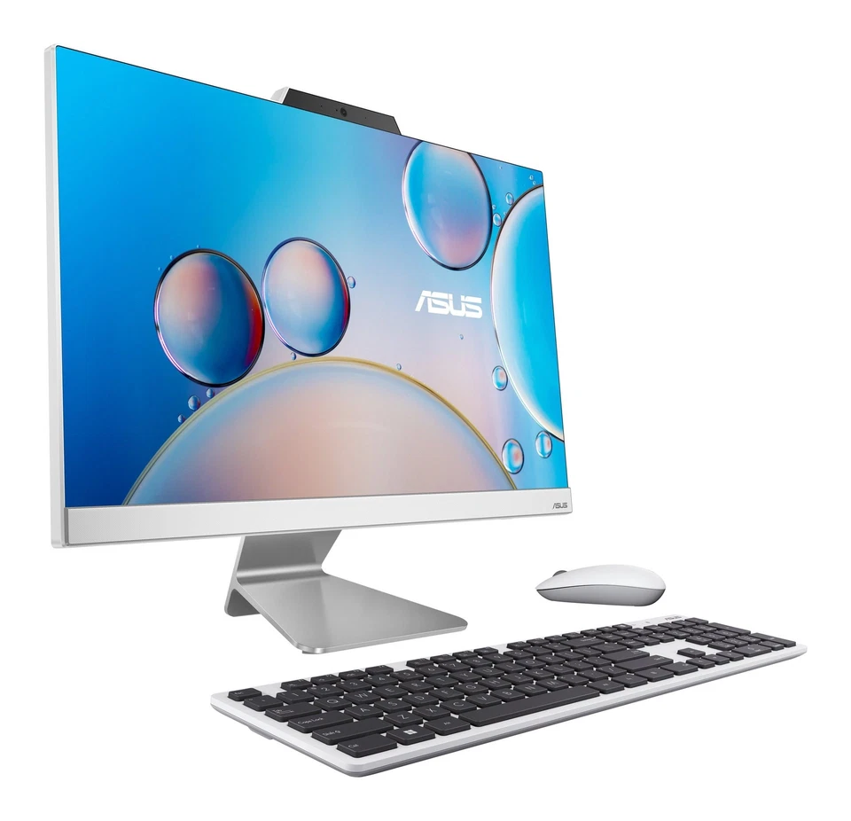 Asus All in one 23,8" A3402 ( Intel Core i5 1235U 8GB 512GB ) White e Silver - Immagine 2 di 4