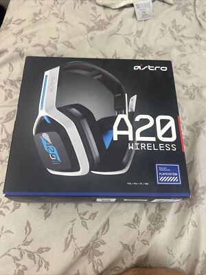 Astro A20 Bluetooth Wireless Gaming Headset for PlayStation 4/5