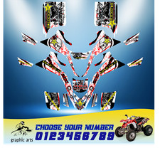 Kit gráfico Yamaha Blaster YFS200 ATV full decals stickers quad custom wrap
