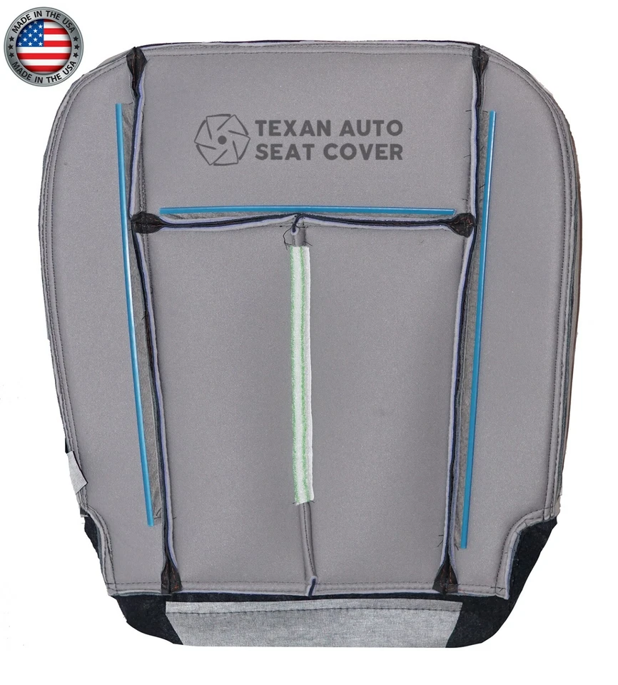 Ford Expedition Limited 2011 parte inferior del conductor cubierta de asiento de cuero perforado negro Foto 4 de 4