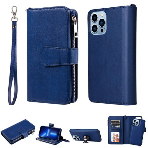 For iPhone 16e 16 15 14 13 12 Pro Max Plus Detachable Case Magnetic Wallet Cover - Picture 16 of 91