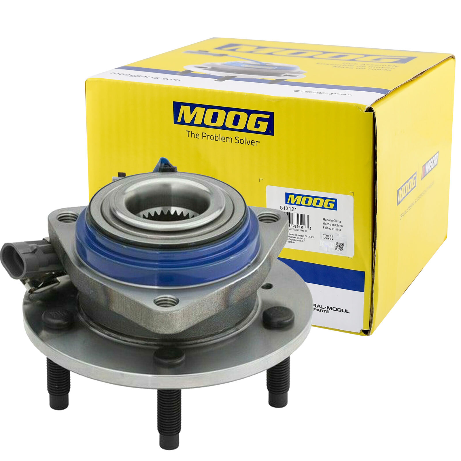 Front MOOG 513121 Wheel Hub & Bearing For Chevy Impala Pontiac Grand Prix