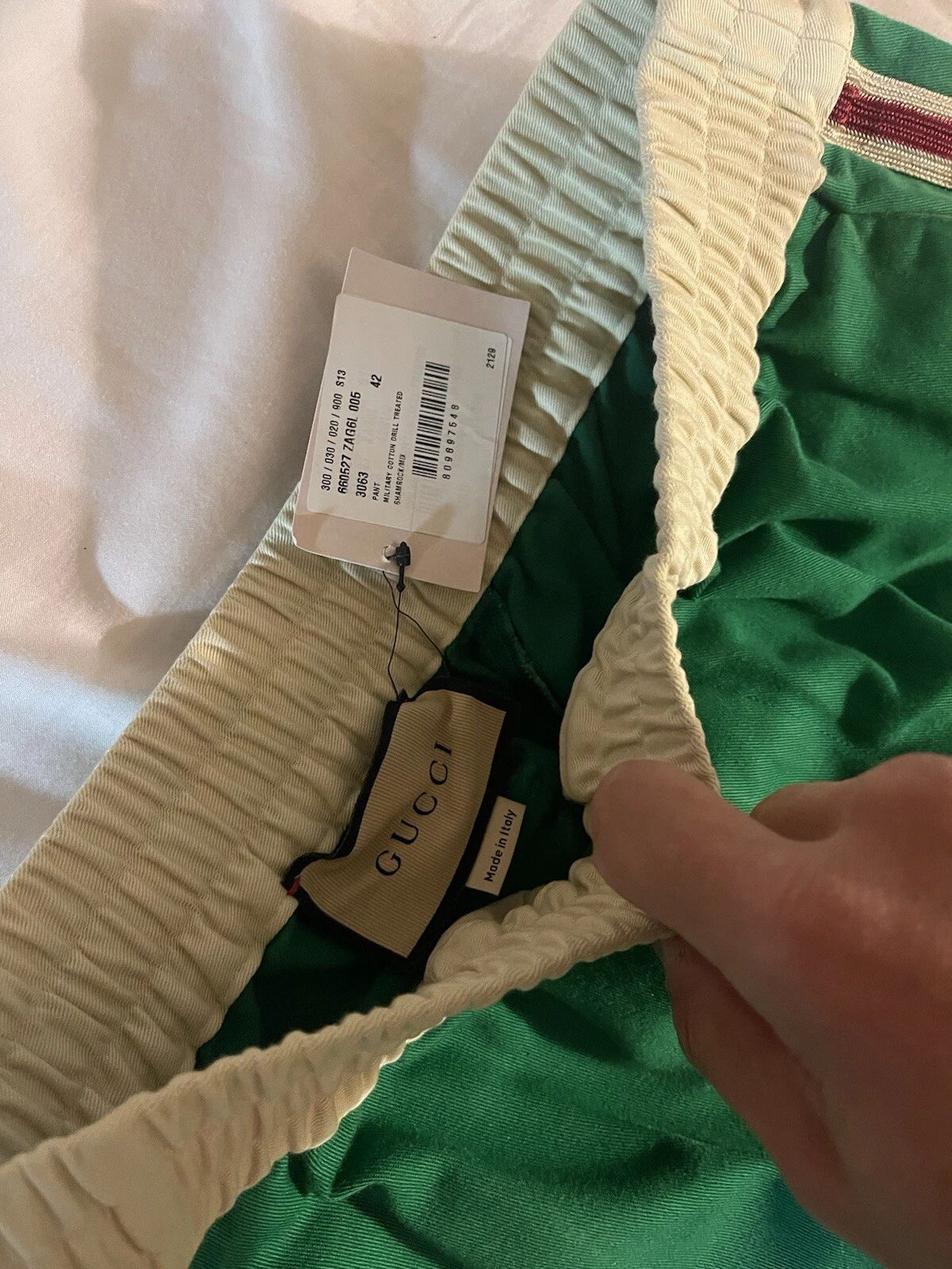 Pantalon homme Gucci authentique