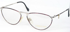 Vintage Cerruti 1881 C 1802 WR PURPLE SILVER EYEGLASSES GLASSES FRAME C1802 56mm