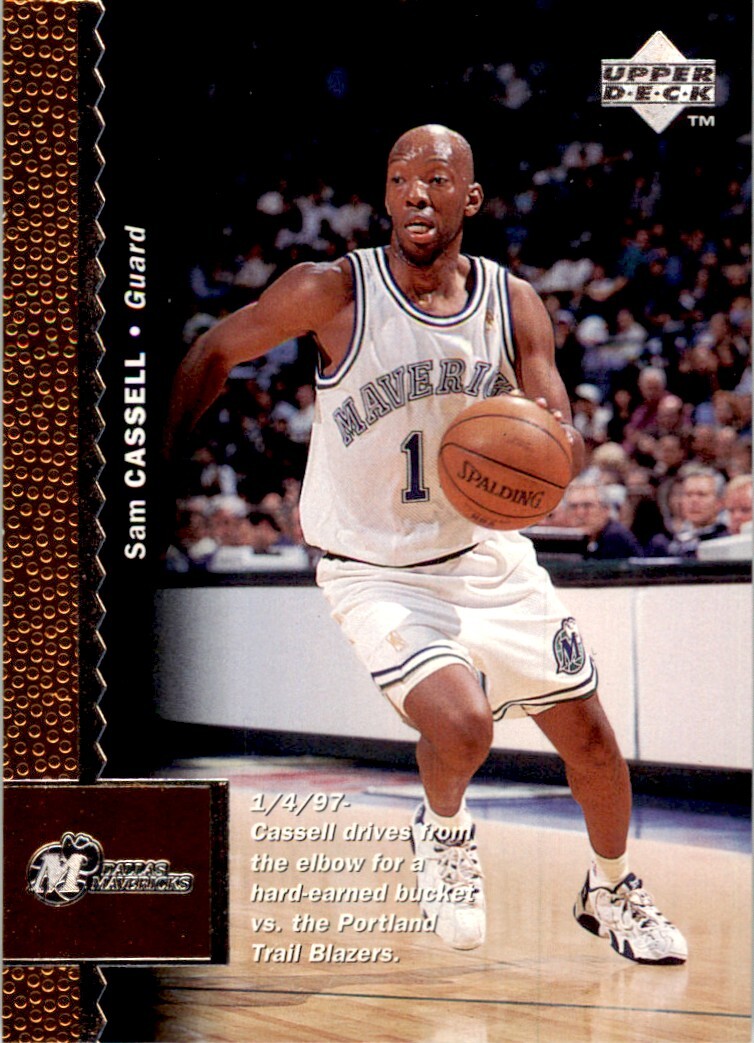 1996-97 Upper Deck Sam Cassell Basketball Cards #205