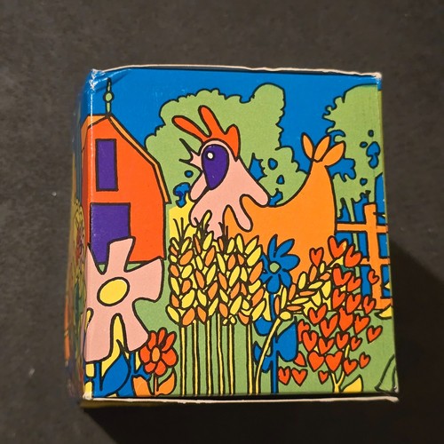 Vintage 1970s Tricky Chicky Soap & Dish Set NOS Fuller Brush Co. Farm Box USA - Picture 2 of 17