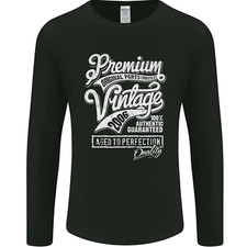 Aged to Perfection Vintage 20th Birthday 2006 Mens Long Sleeve T-Shirt