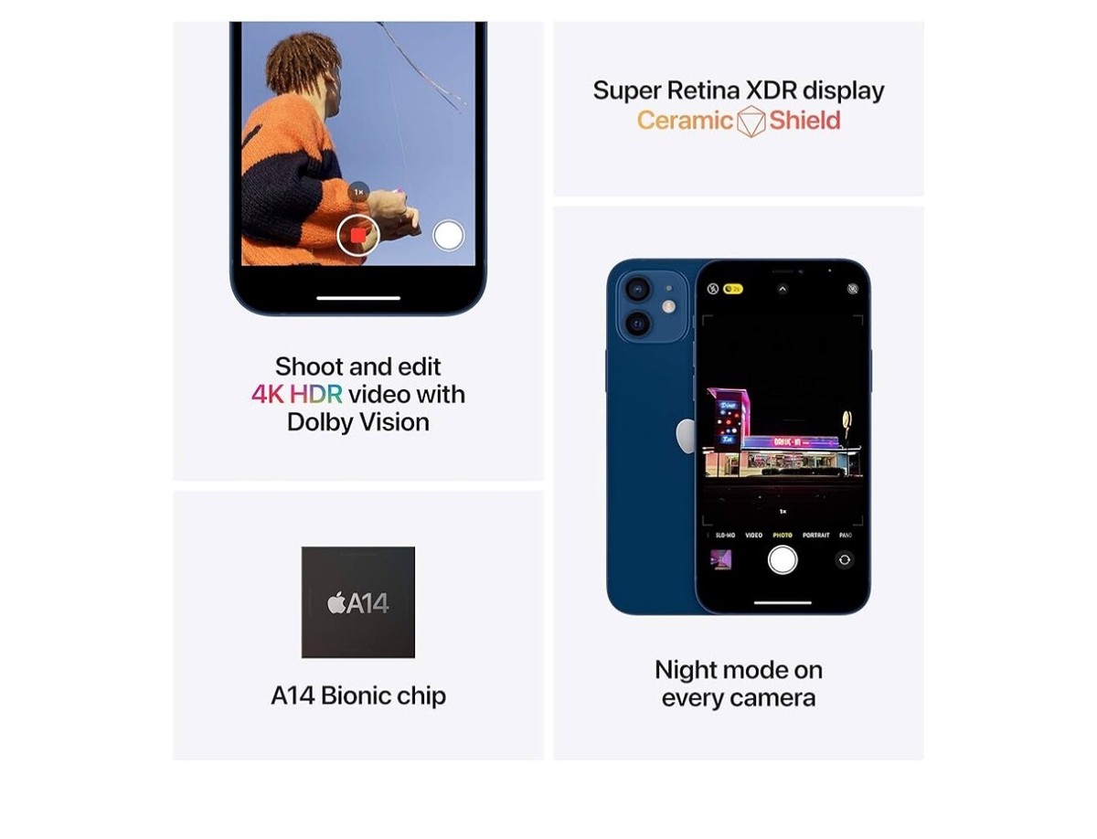 Apple iPhone 12 mini - 64 GB - Black (Unlocked) for sale online | eBay