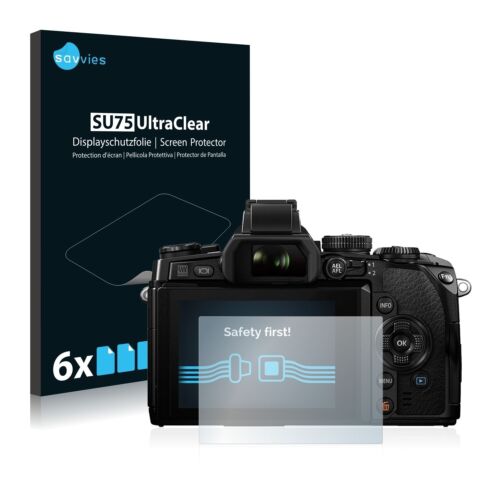 Olympus OM-D E-M1,  6 x Transparent ULTRA Clear Camera Screen Protector - Picture 1 of 3