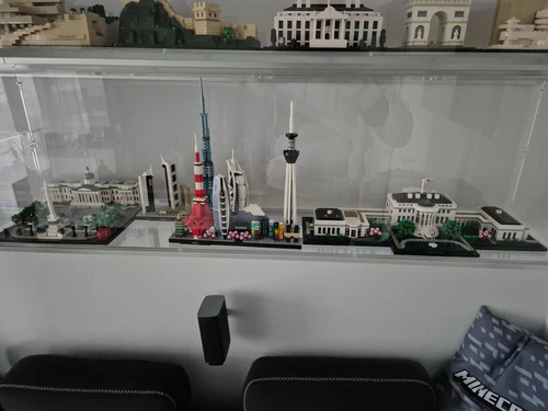 Lego Architekture XXl 21021 21004 21010 21005 Vitrine 21000 21009