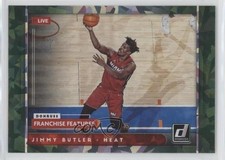 2021-22 Panini Donruss Franchise Features Holo Green Ice Jimmy Butler #12 1le