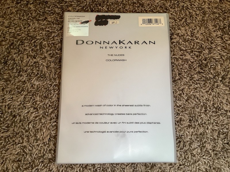Donna Karan the nudes colorwash pantyhose, color dove, size: Plus Petite
