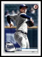 Blake Snell 2020 Bowman #68 Tampa Bay Rays MLB READ FREE SHIPPING AutographDen