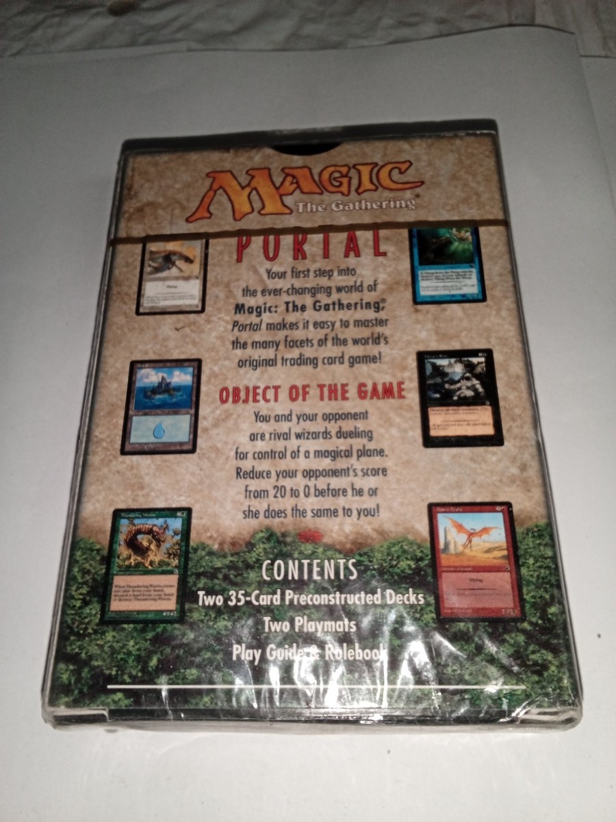 MTG 2人用スターターデッキ　ポータルセカンドエイジ　英語版　未開封 MTG 2人用スターターデッキ ポータルセカンドエイジ 英語版 未