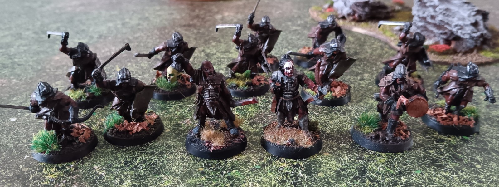 lurtz scouts uruk hai pintado lotr mesbg