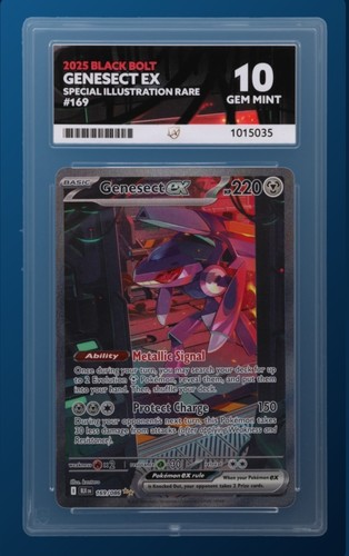 Genesect ex graded ACE 10 for sale on eBay
