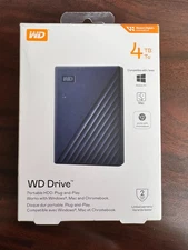 Western Digital 4TB USB A EXTERNAL BACK UP - WDBCTC0040BBL