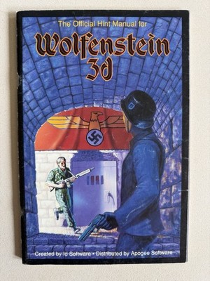 Wolfenstein 3D iD Software Official Hint Manual 1992 Apogee