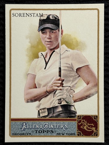 Annika Sorenstam [Glossy] #45 2011 Topps Allen & Ginter card