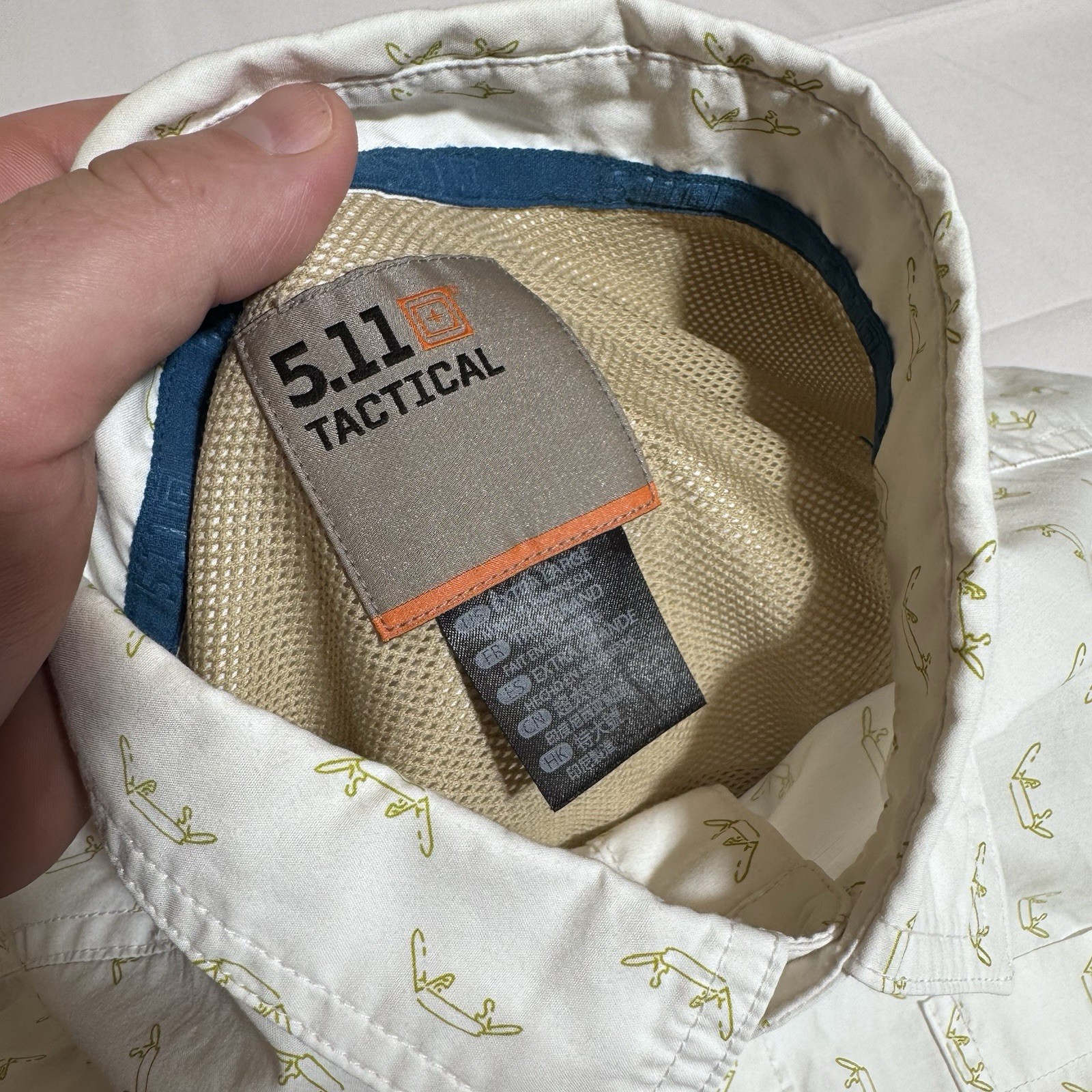 511 Tactical, AOP, Buttoned Down, Collared, White… - image 4