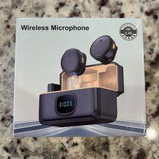 Wireless Microphone 2.4G Plug and Play, Type C, widely compatible, 20 meeters
