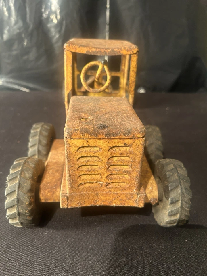 Vintage Pressed Steel Toy Road Grader By Tonka - Image 4 of 4