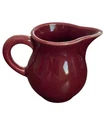 Vtg Homer Laughlin Harlequin Fiesta Individual Toy Creamer Maroon HTF