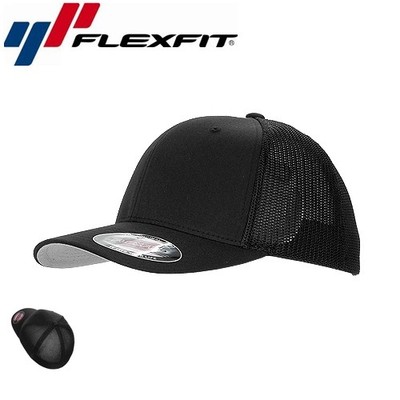 Flexfit Mesh Trucker Trucker Cap S/M Schwarz