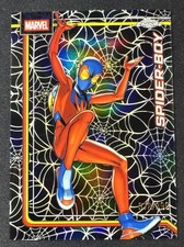 2026 Marvel Topps Chrome Spider-Web Refractor Spider-Boy #/399 #160