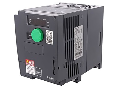 ATV320U06N4C Vektor-Umrichter 0,55kW 3x400VAC 3x380-500VAC 0-10V IN: 9 SCHNEIDER